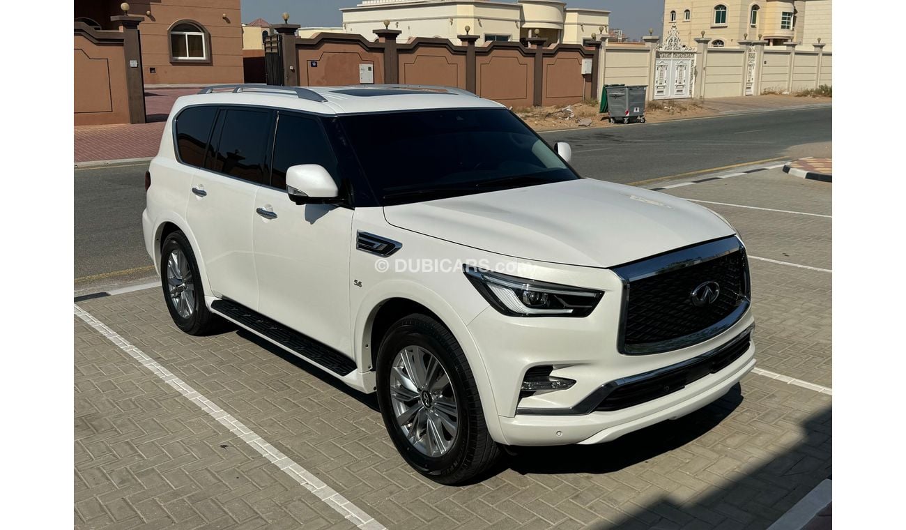 إنفينيتي QX80 Luxury Full Option 5.6L in perfect condition