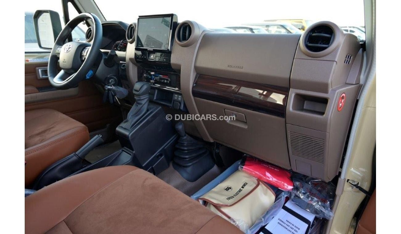 تويوتا لاند كروزر بيك آب 2024 TOYOTA LAND CRUISER 79 SINGLE CAB PICKUP S-DLX 2.8L TURBO DIESEL 4WD AT