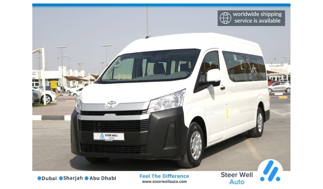 Toyota Hiace 2020 | 12 SEATER V6 - WITH EXCELLENT CONDITION AND GCC SPECS