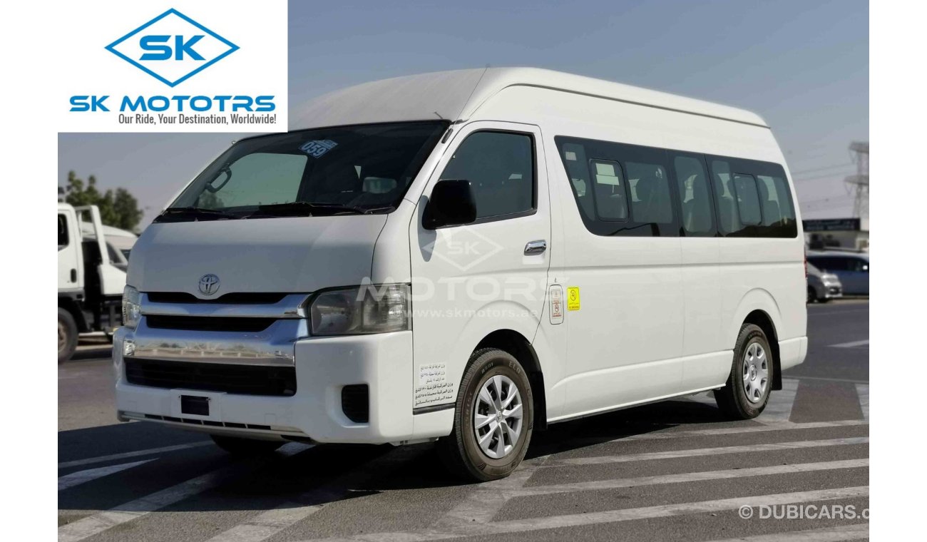 Toyota Hiace HIGHROOF 2.7L PETROL, 15" ALLOY WHEELS, POWER STEERING (LOT # 515)