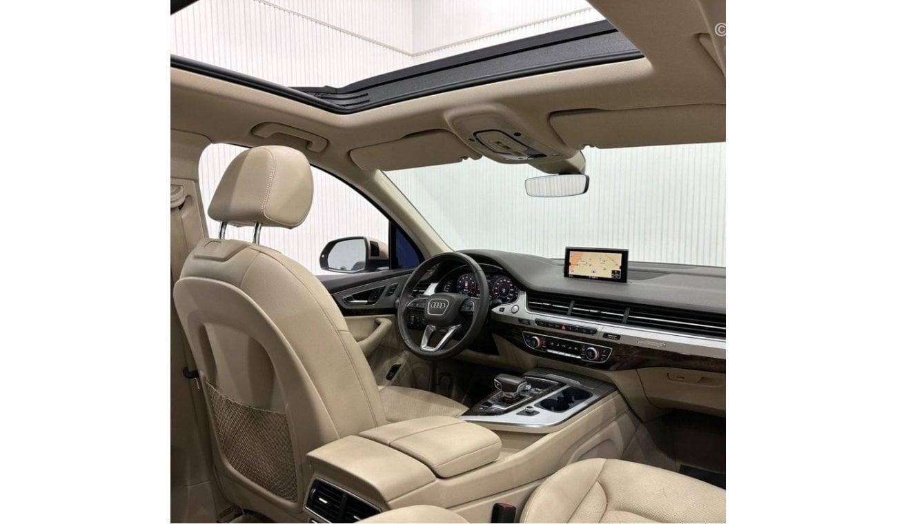 Audi Q7 2019 Audi Q7 55TFSI Quattro 7 Seater, Warranty, Full Audi Service History, Full Options, GCC