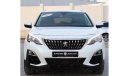 Peugeot 3008 Active Peugeot 3008 GCC 2020 in excellent condition