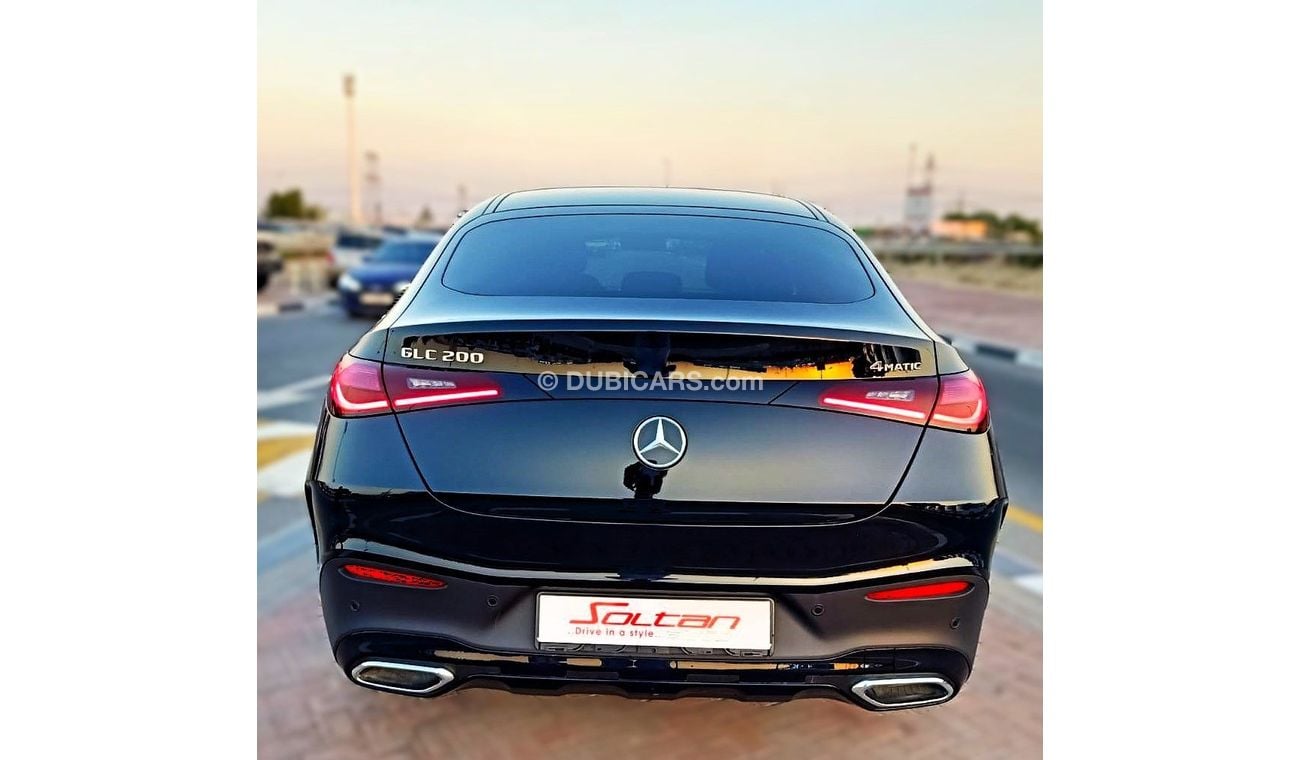 Mercedes-Benz GLC 200 AMG PACKAGE COUPE 2.0 TURBO 2024 MODEL BLACK COLOR