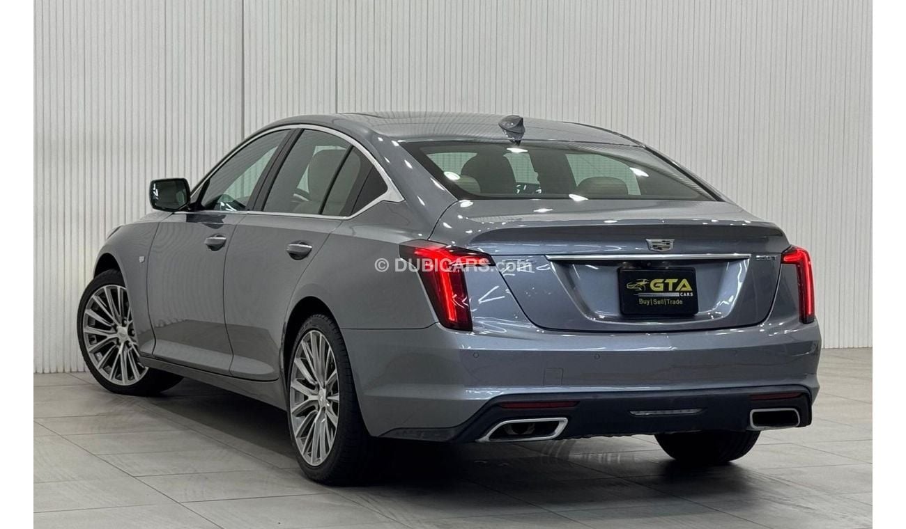 Cadillac CT5 2020 Cadillac CT5 550T V6, Warranty, Cadillac Service Pack, Low Kms, Excellent Condition, GCC