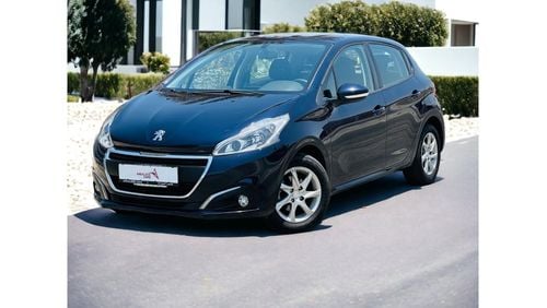 Peugeot 208 Active Plus AED 340 PM | PEUGEOT 208 2019 | GCC SPECS |  HATCHBACK | MINT CONDITION |  0% DOWNPAYMEN