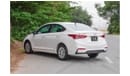 هيونداي أكسنت AED 557/month 2020 | HYUNDAI ACCENT | GL GCC | FULL SERVICE HISTORY | H87822