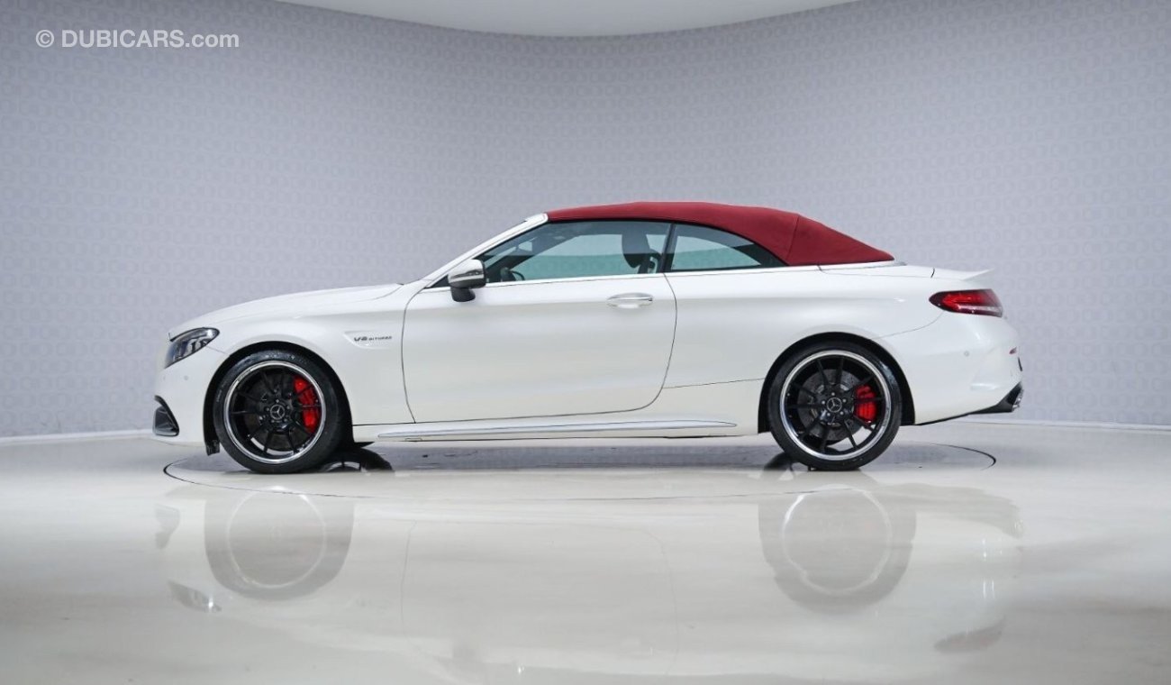 مرسيدس بنز C 63 AMG S Cabriolet - 2 Years Warranty - Approved Prepared Vehicle