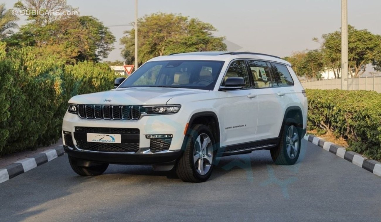 Jeep Grand Cherokee Limited L Plus Luxury V6 3.6L 4X4 , 2024 GCC , 0Km , (ONLY FOR EXPORT)