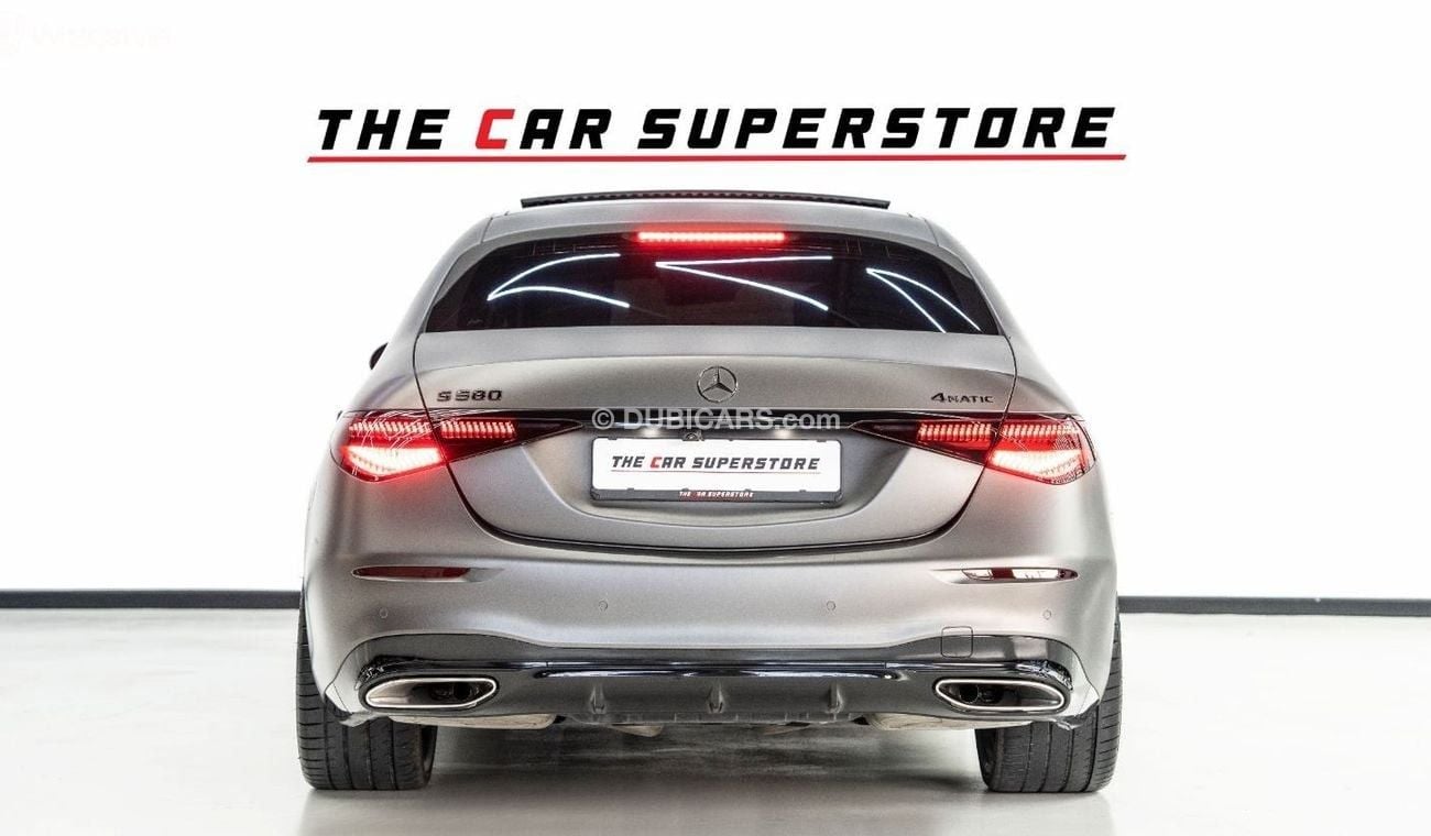 Mercedes-Benz S 580 4MATIC Exclusive 4.0L 2021-MERCEDES BENZ S580 4MATIC AMG LINE-SPECIAL CAR-FULL SERVICE HISTORY-WARRA