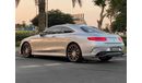 مرسيدس بنز S 500 كوبيه MERCEDES S500 COUPE 4 MATIC 2016 GCC IN LOW MILEAGE PERFECT CONDITION