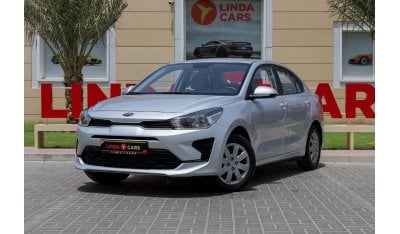 كيا ريو Kia Rio 2021 GCC under Agency Warranty with Flexible Down-Payment.