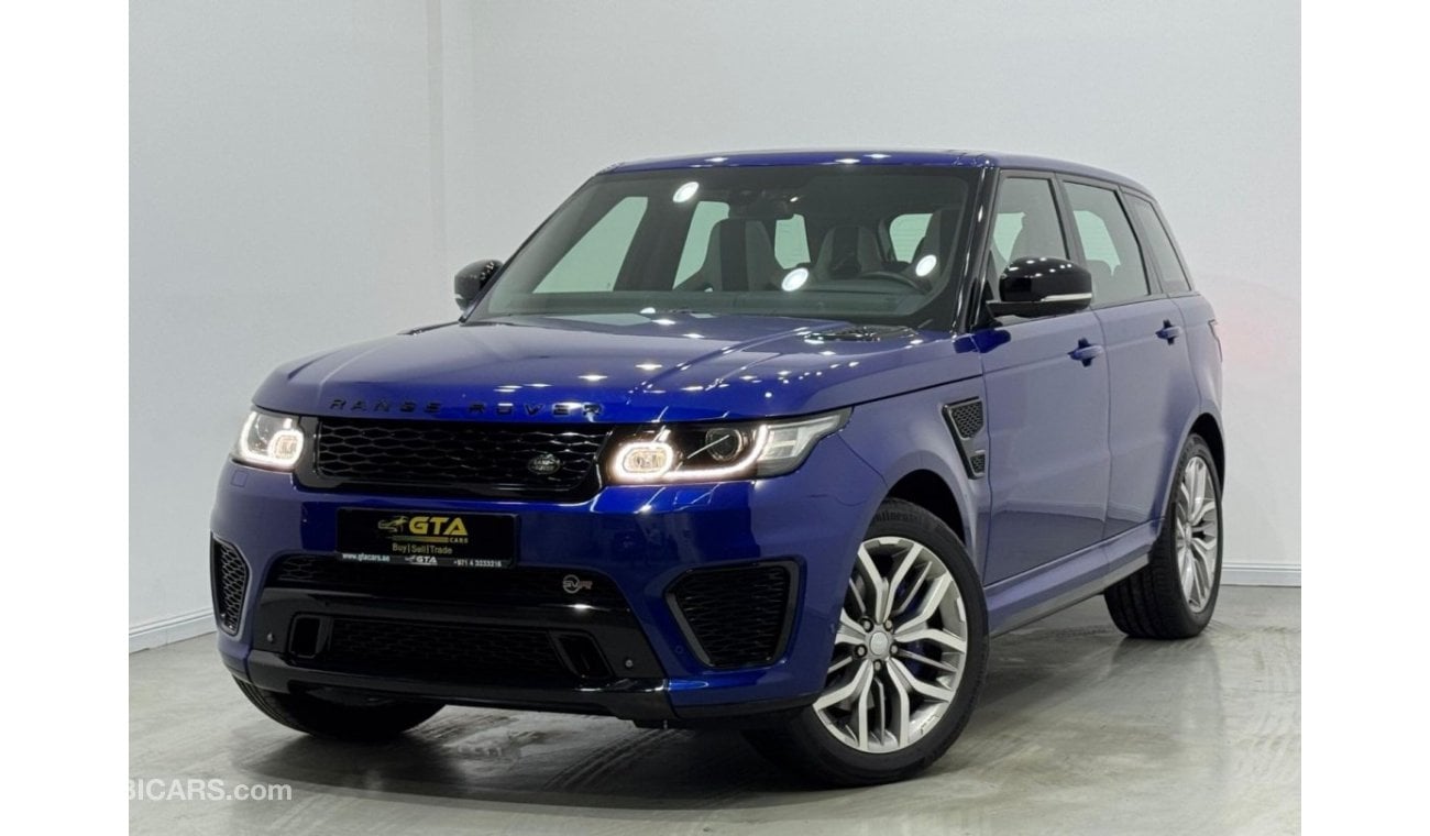 Land Rover Range Rover Sport SVR 2015 Range Rover SVR, Full Service History, Carbon Fiber Package, Full Options, GCC