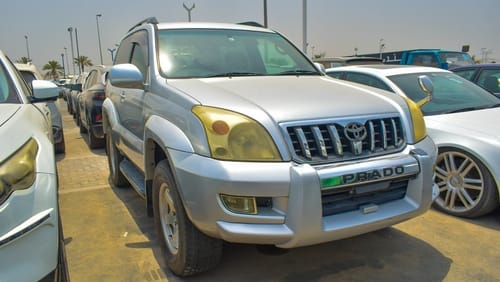 Toyota Prado KDJ125-0031125 || 2005, ||Diesel  || SILVERM, 3DR, A/T || ONLY FOR EXPORT || RIGHT HAND DRIVE.