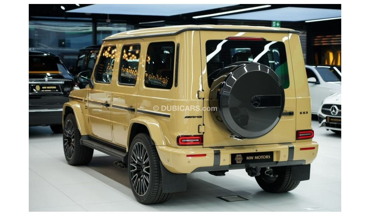 مرسيدس بنز G 63 AMG Mercedes-Benz G63 | 2025 GCC 0km | Agency Warranty | AMG | 22 Inch Rims | Double Night Package