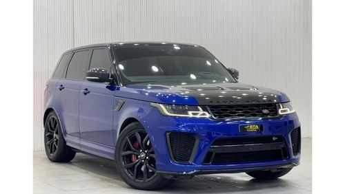 Land Rover Range Rover Sport SVR 5.0L (575 HP) 4WD 2021 Range Rover Sport SVR, August 2026 Range Rover Warranty, Fully Loaded, GC