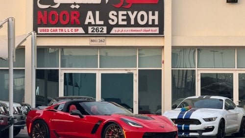 شيفروليه كورفت Z06 شيفورليه كورفت C7 ZO6 خليجي 2017 صبغ وكالة بحالة الوكالة فل ابشن بدون حوادث