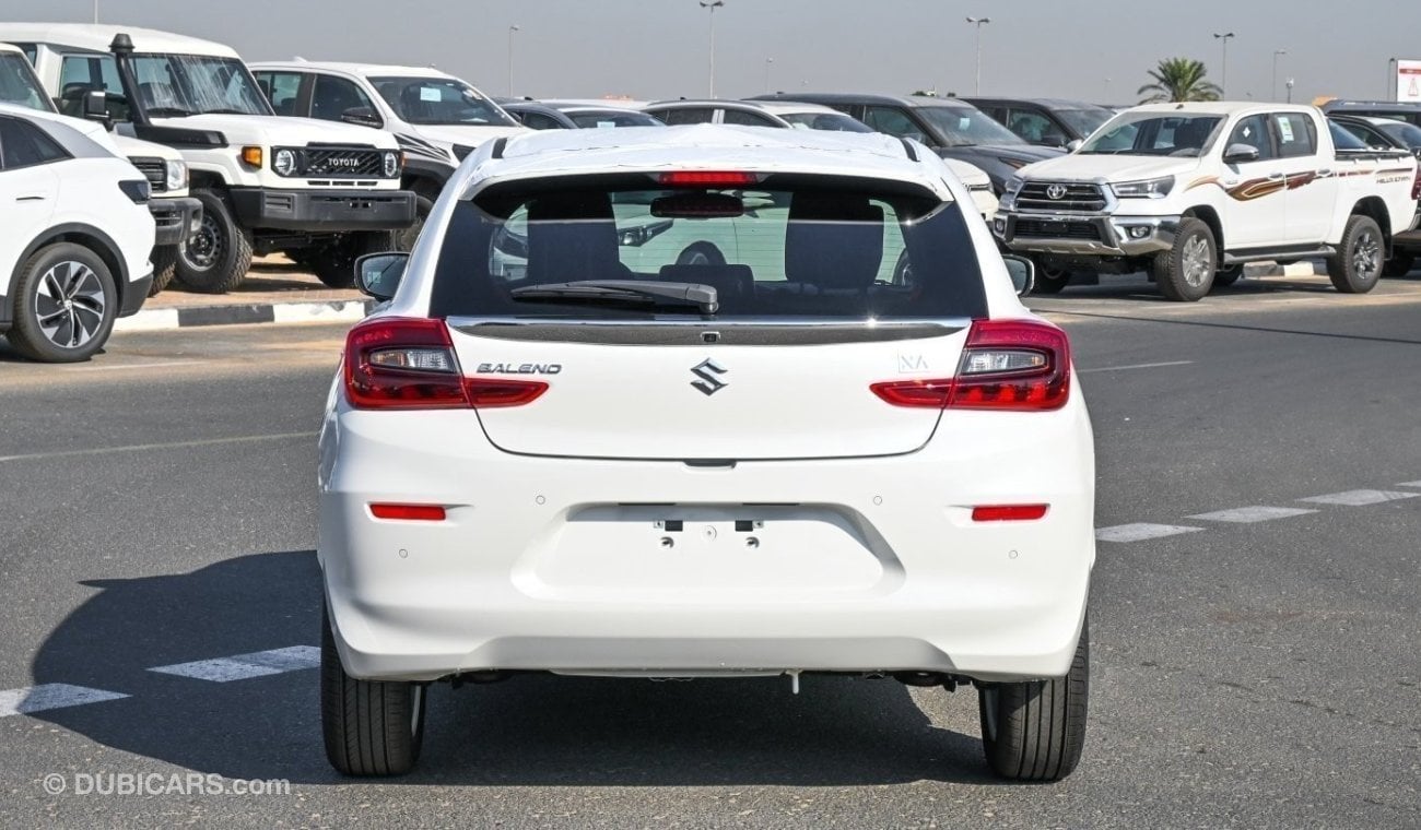 Suzuki Baleno For Export Only !Brand New Suzuki Baleno N-BAL15-P-25-GLX  1.5L | Petrol | White / Black | 2025