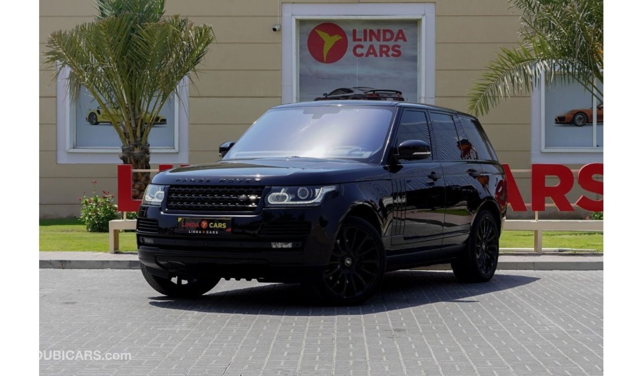 Land Rover Range Rover Vogue Range Rover Vogue SE Supercharged 2016 GCC under Warranty with Flexible Down-Payment/ Flood Free.