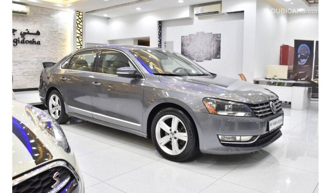 فولكس واجن باسات EXCELLENT DEAL for our Volkswagen Passat ( 2013 Model ) in Silver / Grey Color GCC Specs