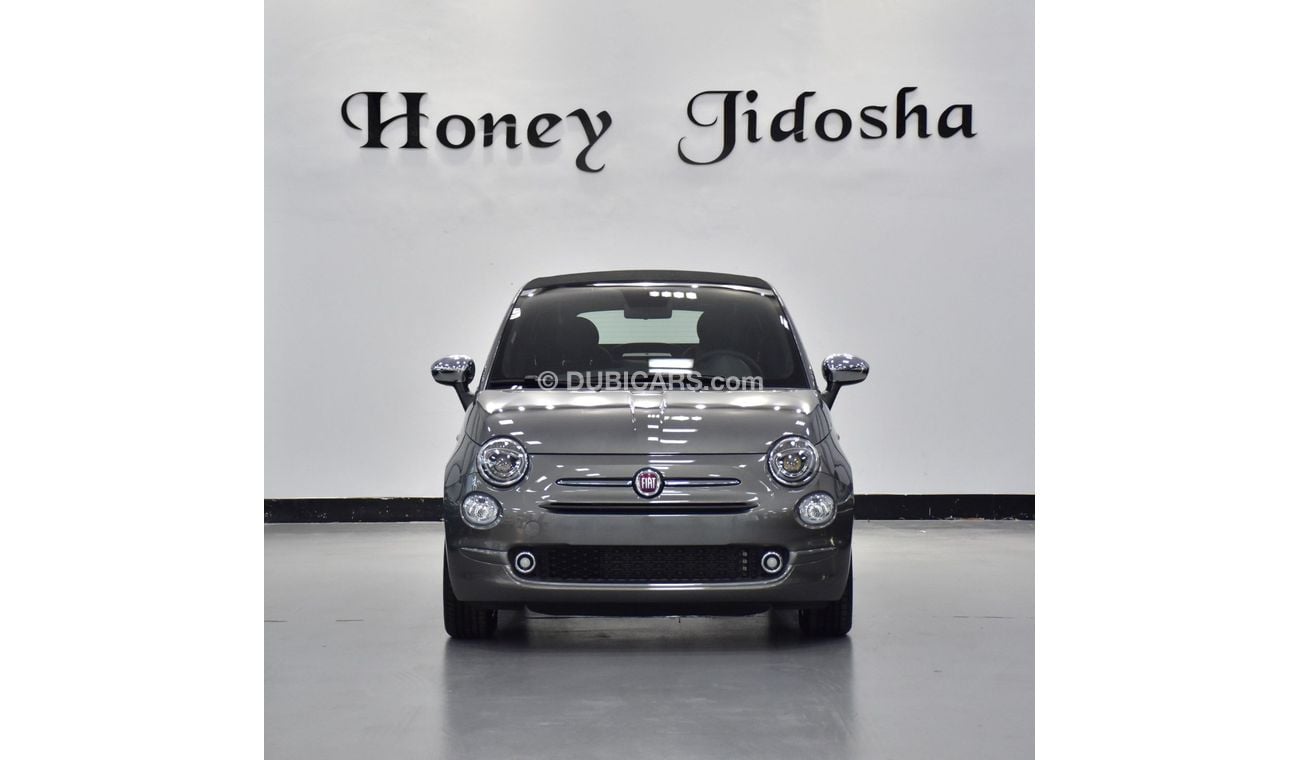 Fiat 500C EXCELLENT DEAL for our Fiat 500 Cabrio 1.4L ( 2024 Model ) in Grey Color GCC Specs