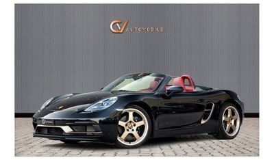 Porsche 718 Boxster (25 Years Edition) - GCC Spec - With Warranty