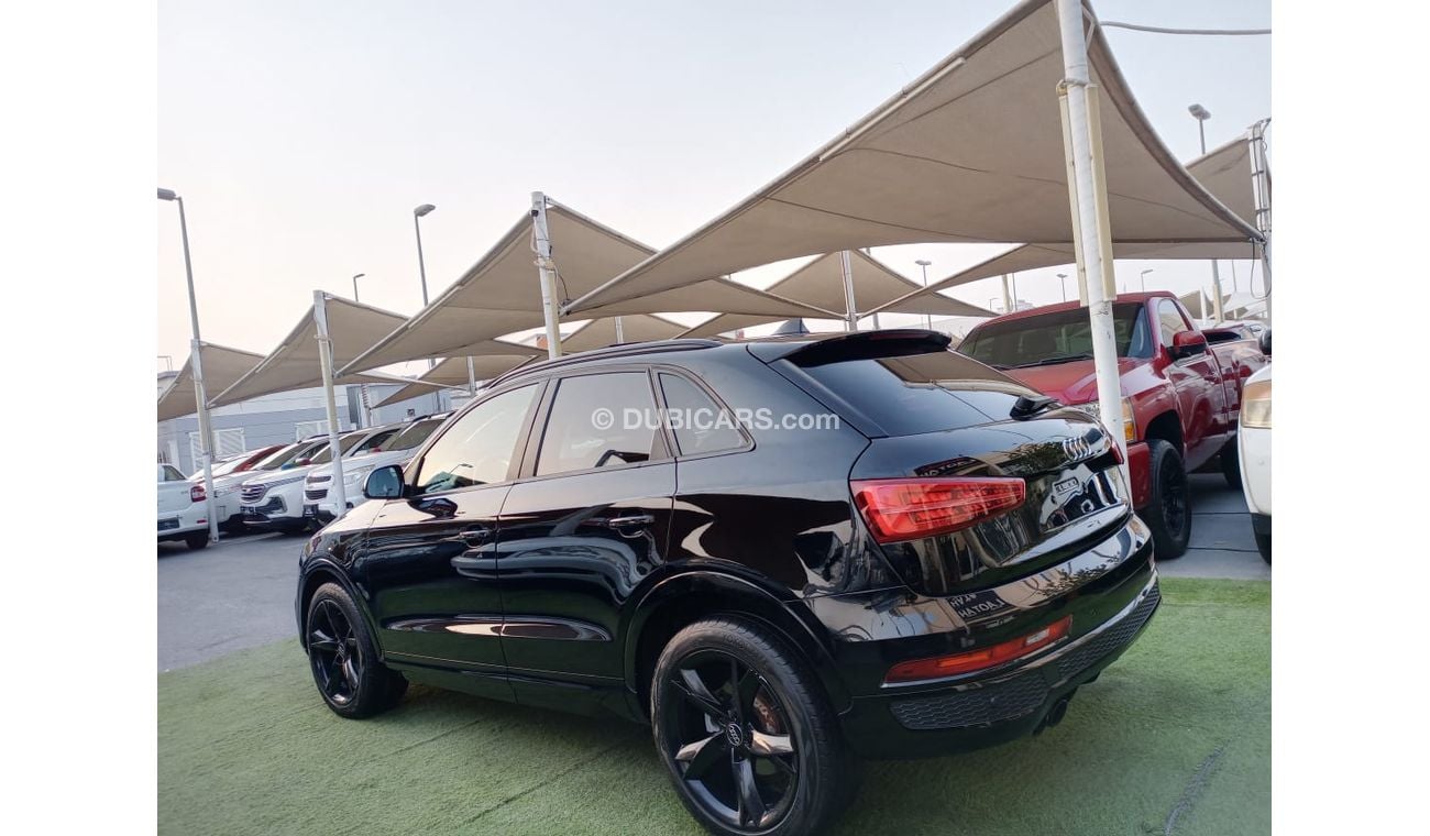 Audi Q3 4 cylinder, 2018 model, leather panorama, cruise control, sensor wheels, in excellent condition