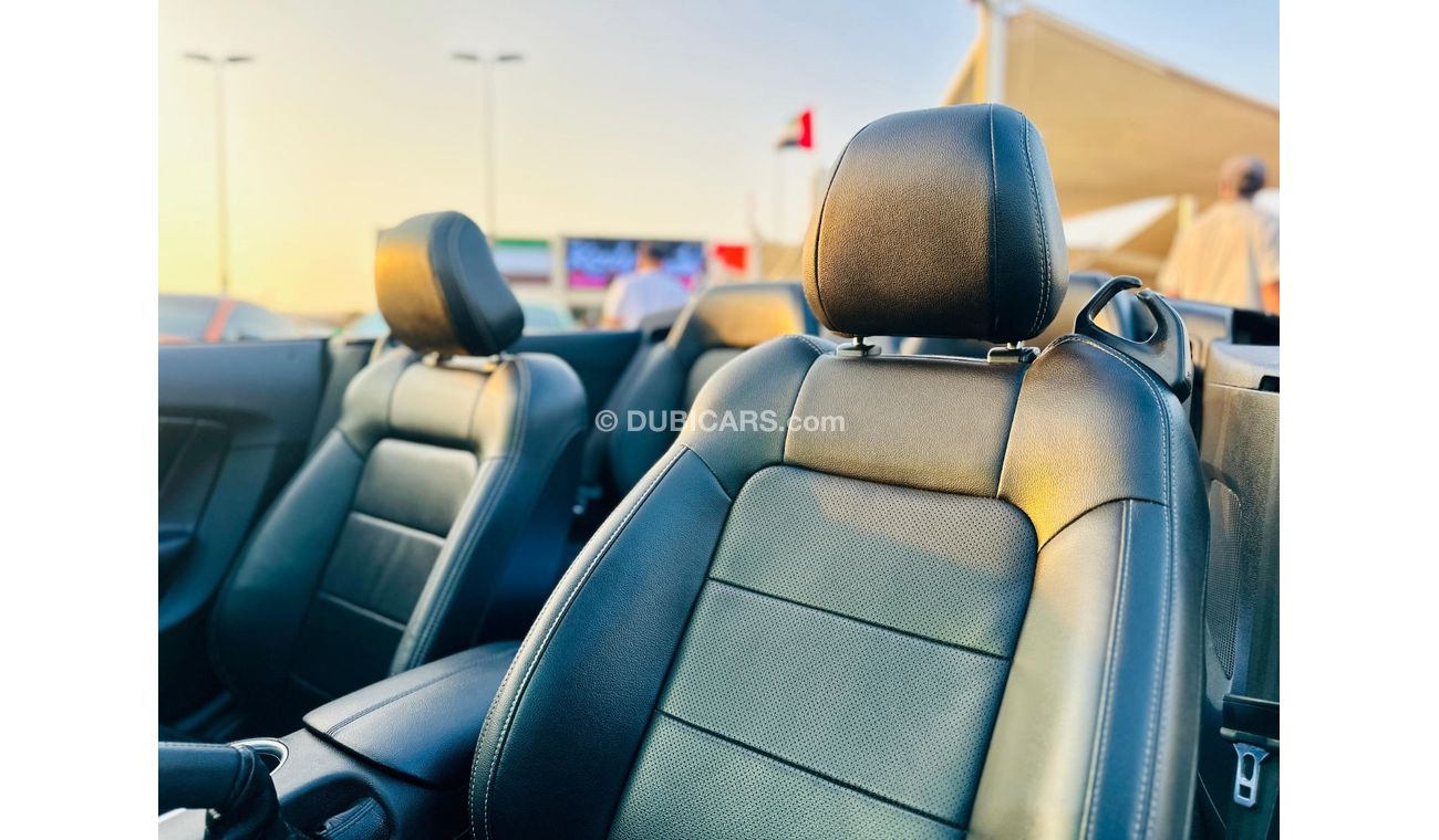 Ford Mustang EcoBoost Convertible | Monthly AED 1420/- | 0% DP | Blindspot | Touch Screen | Leather Seats | # 023