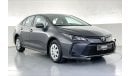 Toyota Corolla XLI | 1 year free warranty | 0 Down Payment