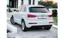 أودي Q3 35 TFSI AED 810 PM | AUDI Q3 1.4TC I4 | GCC | ECONOMICAL | 0% DOWNPAYMENT