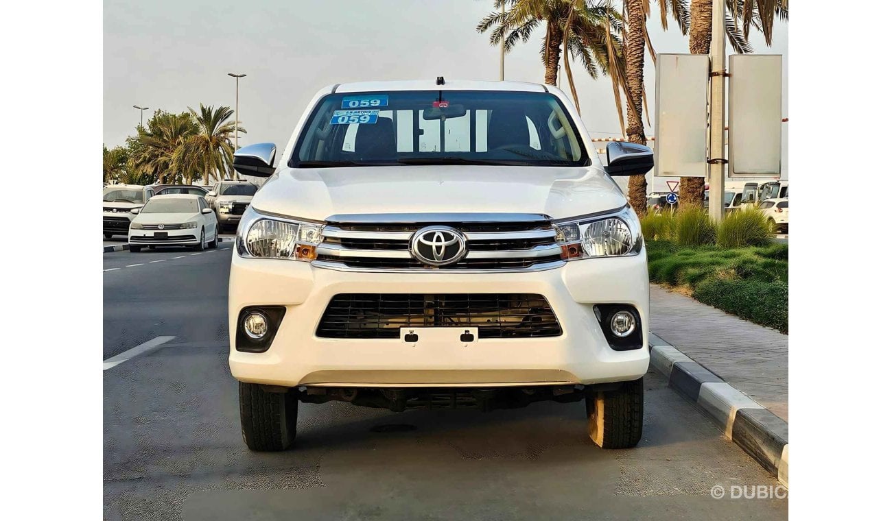 تويوتا هيلوكس AUTOMATIC/ PATROL  4X4/ 2.7L D-CABIN/ GCC / LOT#201375