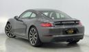 بورش كايمان 718 S 2.5L A/T 2019 Porsche 718 Cayman S, Warranty, Full Service History, Low Kms, GCC