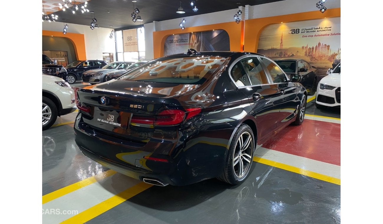 بي أم دبليو 520i 3,163 درهم إماراتي @ 0% DP | بي ام دبليو 520i I 2023 I خليجي | تحت الضمان | مملوكة مسبقًا ومعتمدة |