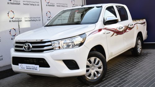 Toyota Hilux AED 1279 PM | 2.7L MT GL DC GCC DEALER WARRANTY