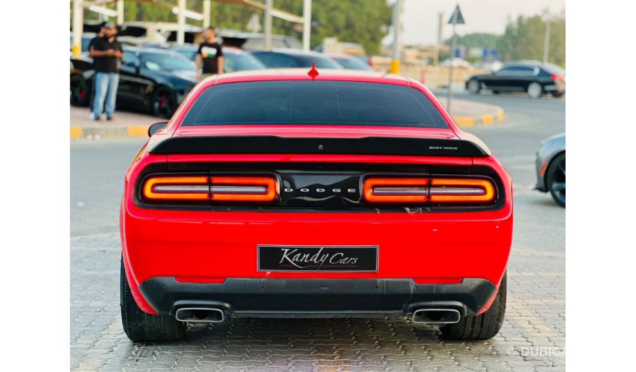 Dodge Challenger SRT ScatPack | Monthly AED 2060/- | 0% DP | Touch Screen | Rear View Camera | # 60231