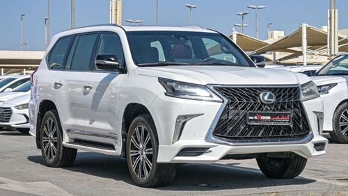 Lexus LX570 LEXUS 570 S MODEL 2017 SUPER SPORT GCC ONLY ONE OWNER WITH SERVICE HISTORY