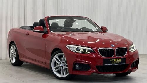 BMW 230i M Sport 2.0L 2017 BMW 230i M-Kit Convertible, Warranty, BMW Service History, Very Low kms, GCC