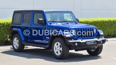 Jeep Wrangler Unlimited Sport For Sale Aed 113 000 Blue 19