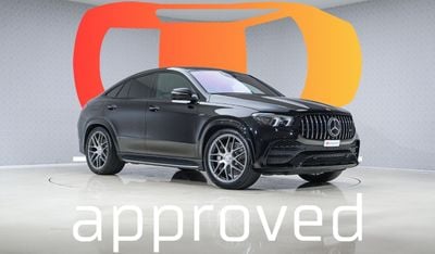 Mercedes-Benz GLE 53 AMG Coupe - AED 4,859 P/M - 2 Years Warranty