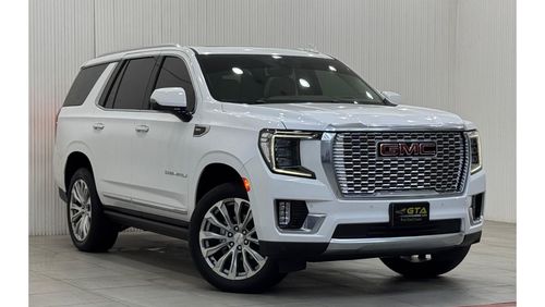 جي أم سي يوكون Denali 6.2L (8 Seater) 2022 GMC Yukon Denali, July 2027 GMC Warranty + Service Pack, Fully Loaded, V