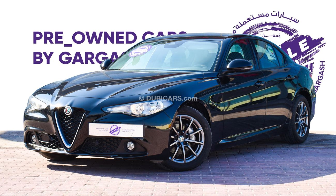 Alfa Romeo Giulia Base - Service History, Warranty, Certified & Sold by Purple Pre-Owned Gargash Motors