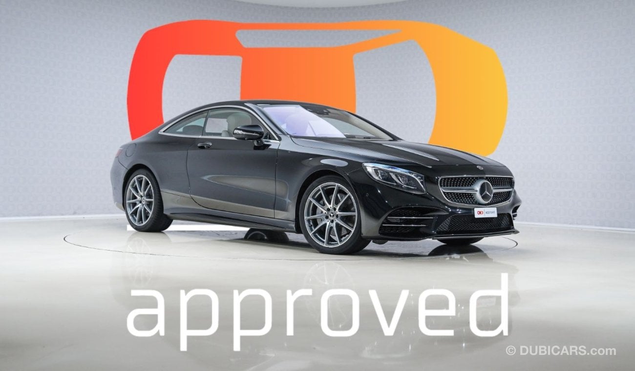 مرسيدس بنز S 450 AMG Coupe - 2 Years Approved Warranty - Approved Prepared Vehicle