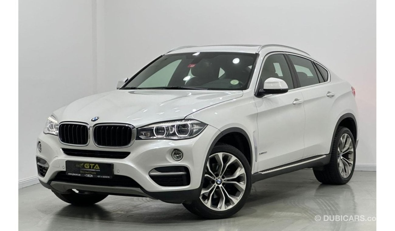 بي أم دبليو X6 2018 BMW X6 X35i Exclusive, March 2025 BMW Service Pack, Warranty, GCC