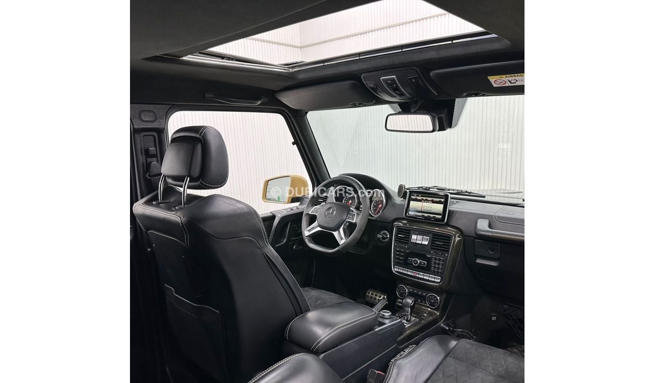 مرسيدس بنز G 500 4X4² Brabus 2016 Mercedes Brabus G500 4×4², Service History, Carbon Fiber Package, Excellent Condition, G