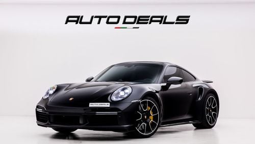 Porsche 911 Turbo S 3.8L (640 HP) Coupe Turbo S | GCC | Warranty | Very Low Mileage | Well Maintained | Fully Lo