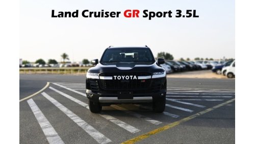 Toyota Land Cruiser GR SPORT,3.5L,TWINE TURBO,SUNROOF,RADAR,7SEATS,FULL OPTIONS,A/T,2024MY ( FOR EXPORT ONLY)