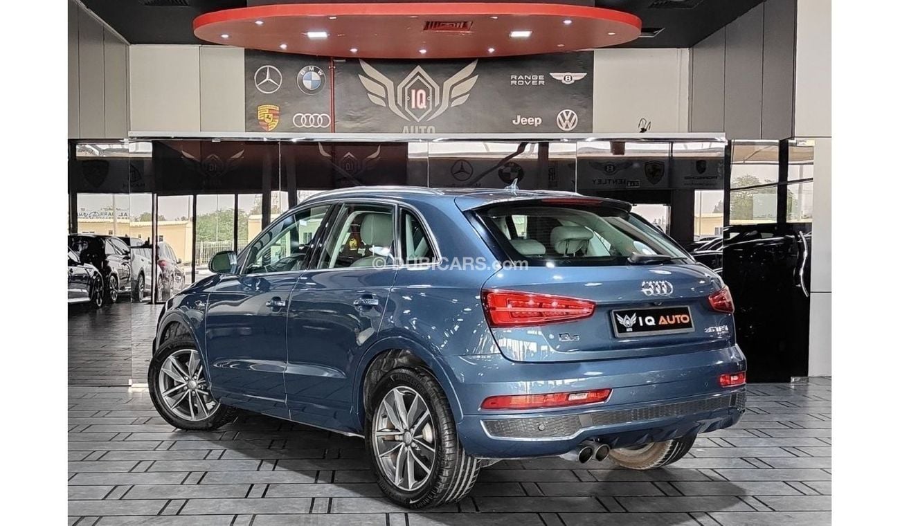 Audi Q3 35 TFSI S-Line AED 1,100 P.M | 2017 AUDI Q3 S-LINE | UNDER WARRANTY | 35 TFSI QUATTRO 2.0 L | GCC