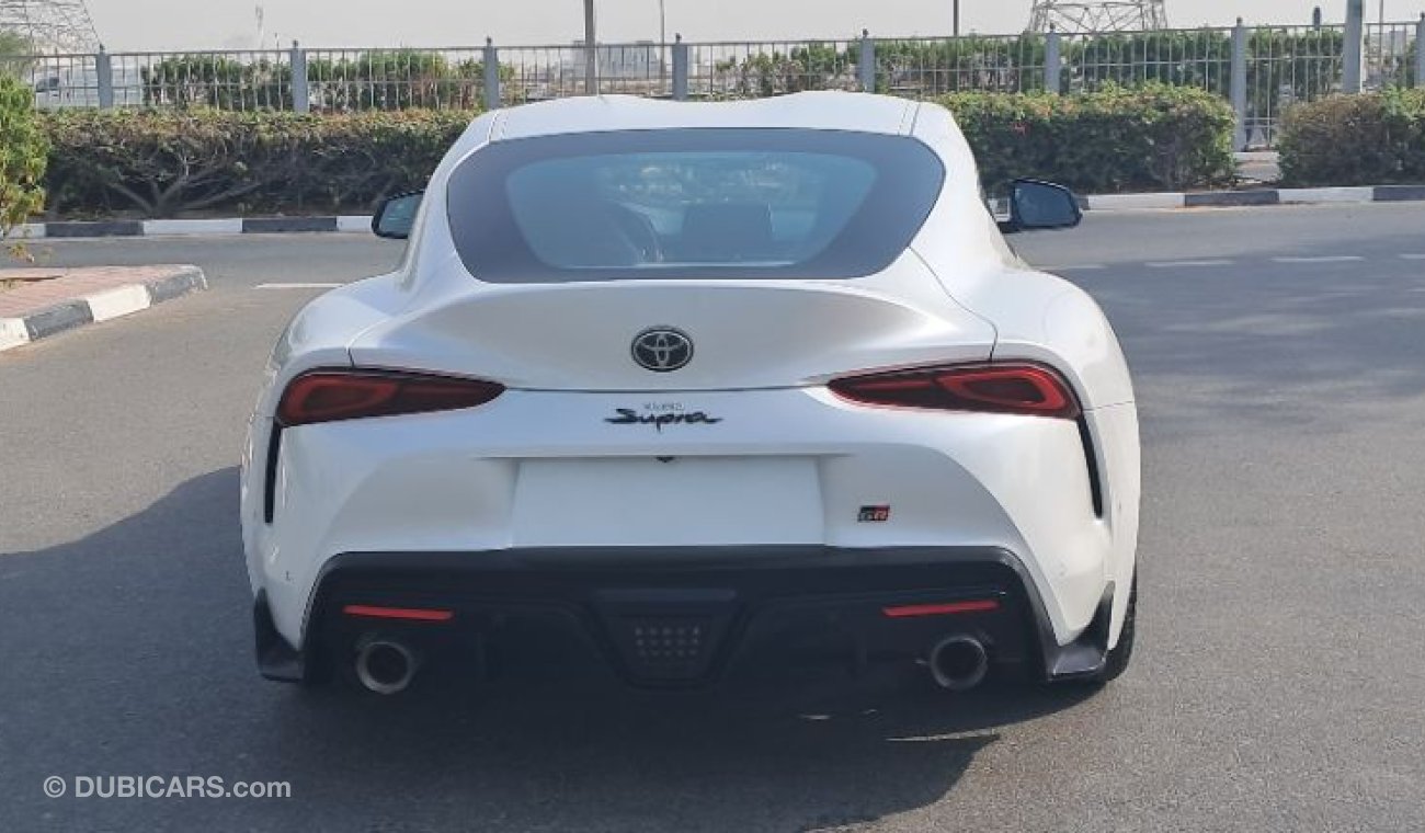 Toyota Supra SUPRA 2020 GR V6 3.0L TURBOCHAGERED GCC SERVICE+ WARRANTY AL FUTTAIM, TOP OPTION ORGINAL PAINT 100%