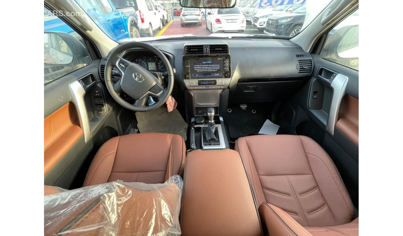 Toyota Prado TOYOTA PRADO VX.R, 2.7L, PETROL, AUTOMATIC, WITH LEATHER INTERIOR MODEL 2021, WHITE EXTERIOR WITH BR