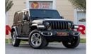 Jeep Wrangler Unlimited Sahara 3.6L Jeep Wrangler Unlimited Sahara 2019 GCC (LOWEST MILEAGE) under Warranty with F