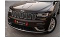 Jeep Grand Cherokee Summit Edition | 1,821 P.M  | 0% Downpayment | Excellent Condition!